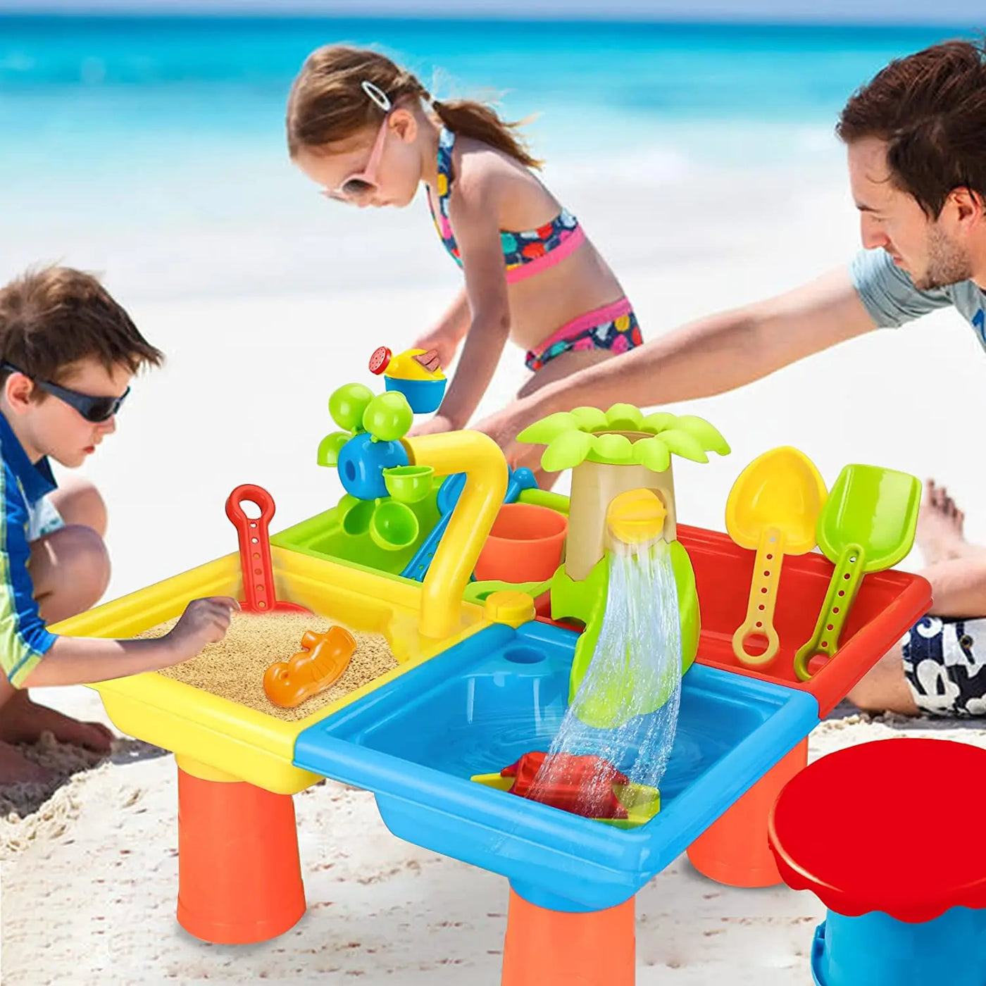 SunnyScoops - Strandsandpool Spielsachen Set