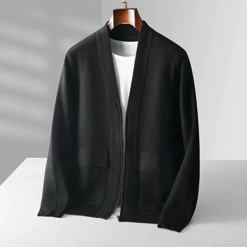 Strickjacke mit Taschen für Herren