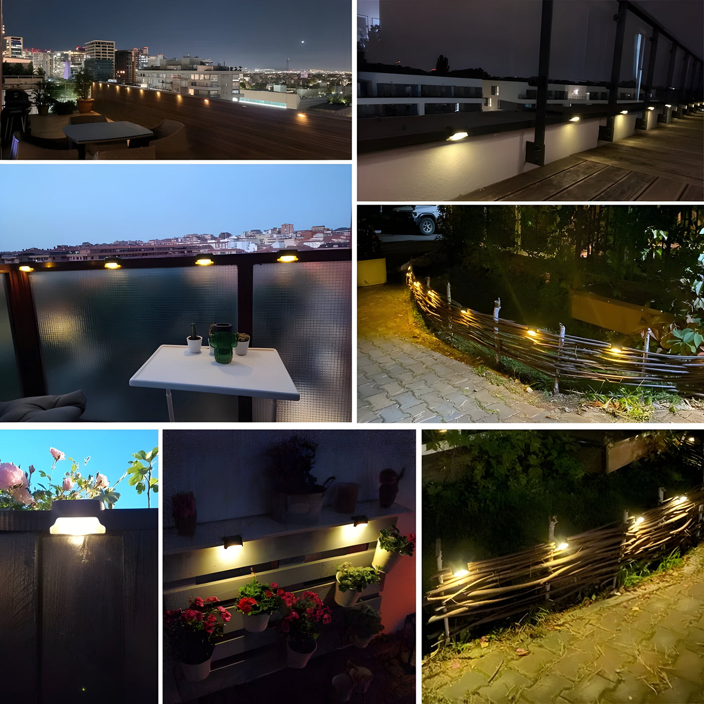 SolarGleam Light – Wasserdichtes Solar-Stufenlicht