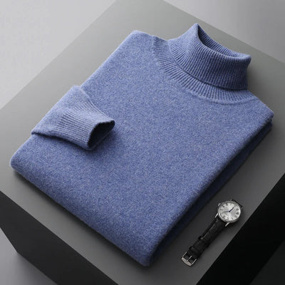 Adam - Klassischer Merino-Rollkragenpullover