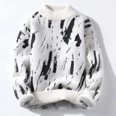 Arnold | Kaschmir-Halber Rollkragenpullover im Streetwear-Stil