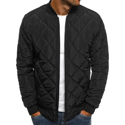 Dale | Baumwolljacke mit Rautenmuster