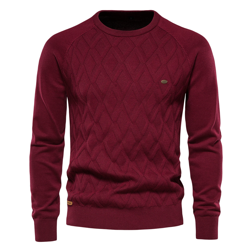 Strukturierter Pullover für Herren