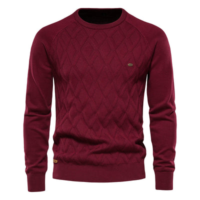 Strukturierter Pullover für Herren