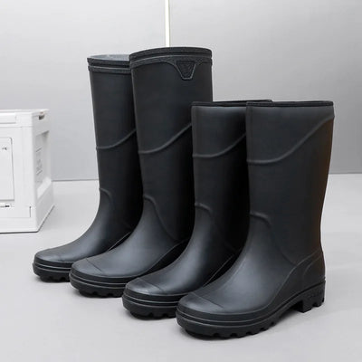 Herren Wasserdichte Gummistiefel | Schwarz