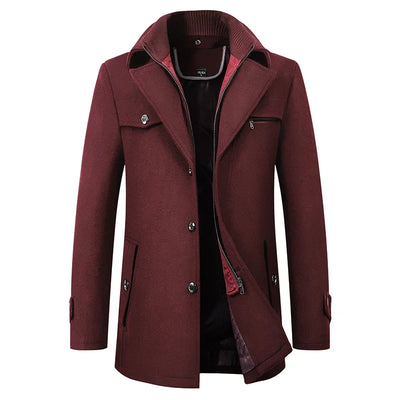 Stephon | Business Casual Verdickter Mantel
