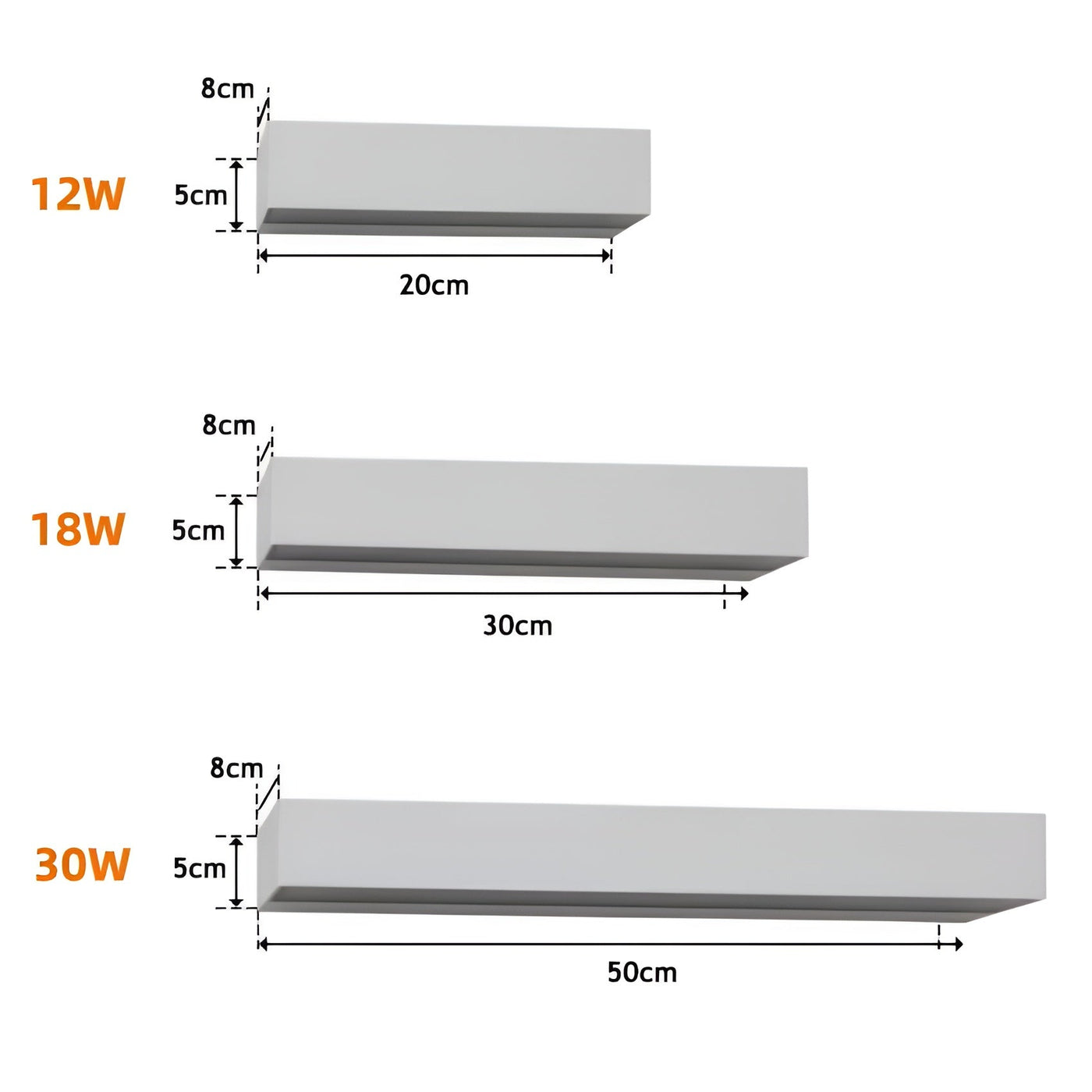 StreamLine Light - Wasserdichte Schlanke lineare LED-Wandleuchte