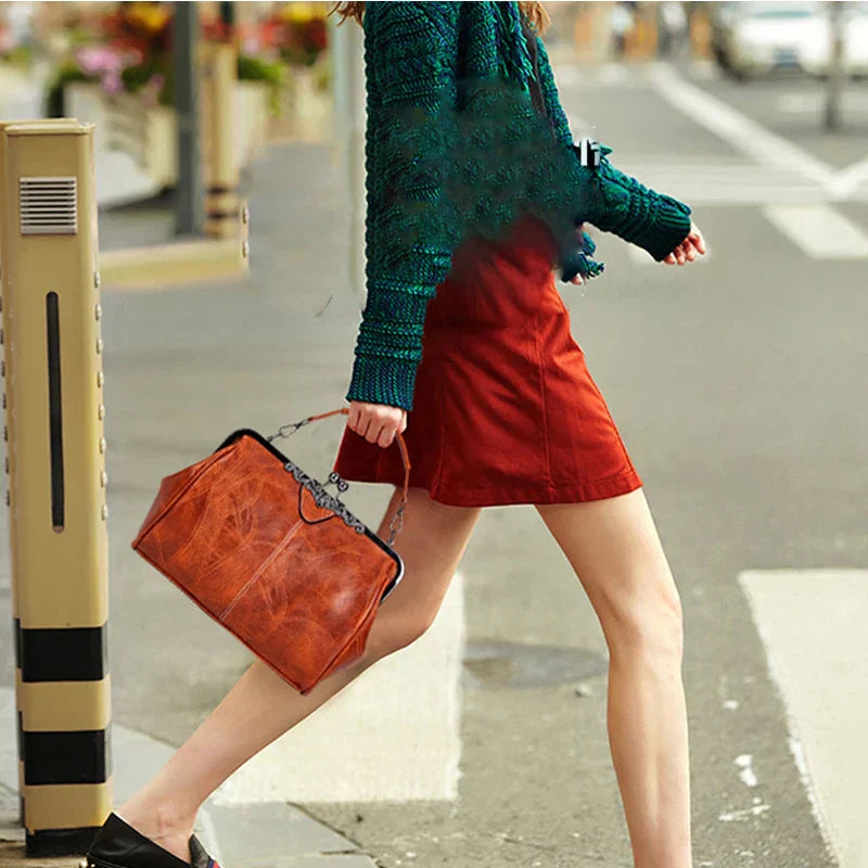 Zendaya- Weiche Retro Schicke Handtasche Raffiniert