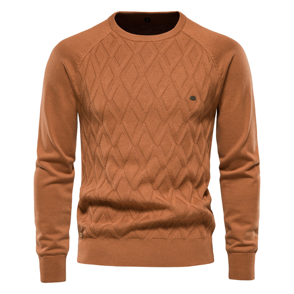 Strukturierter Pullover für Herren