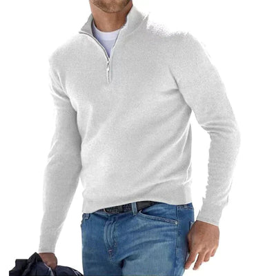 Tom Polo – stylischer reißverschlusspullover für herren (italienisches design)