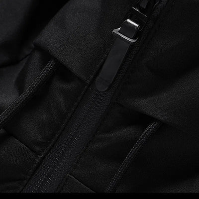 Tactishce Puffer Winterjacke mit Kapuze