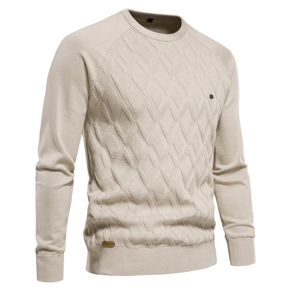 Strukturierter Pullover für Herren