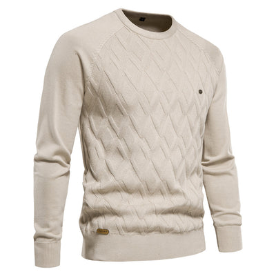 Strukturierter Pullover für Herren