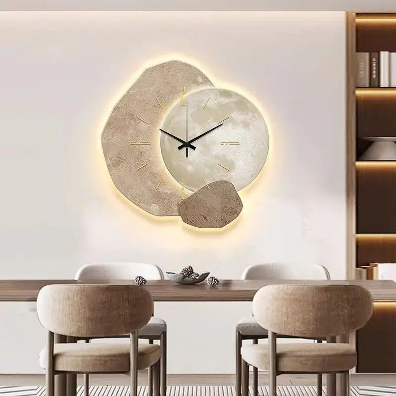 Minimalistische Wanduhr im skandinavischen Design - NordiqTime