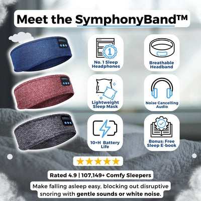 SymphonyBand™ Schlafkopfhörer