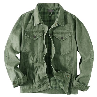 Stilvolle Knopfjacke für Herren