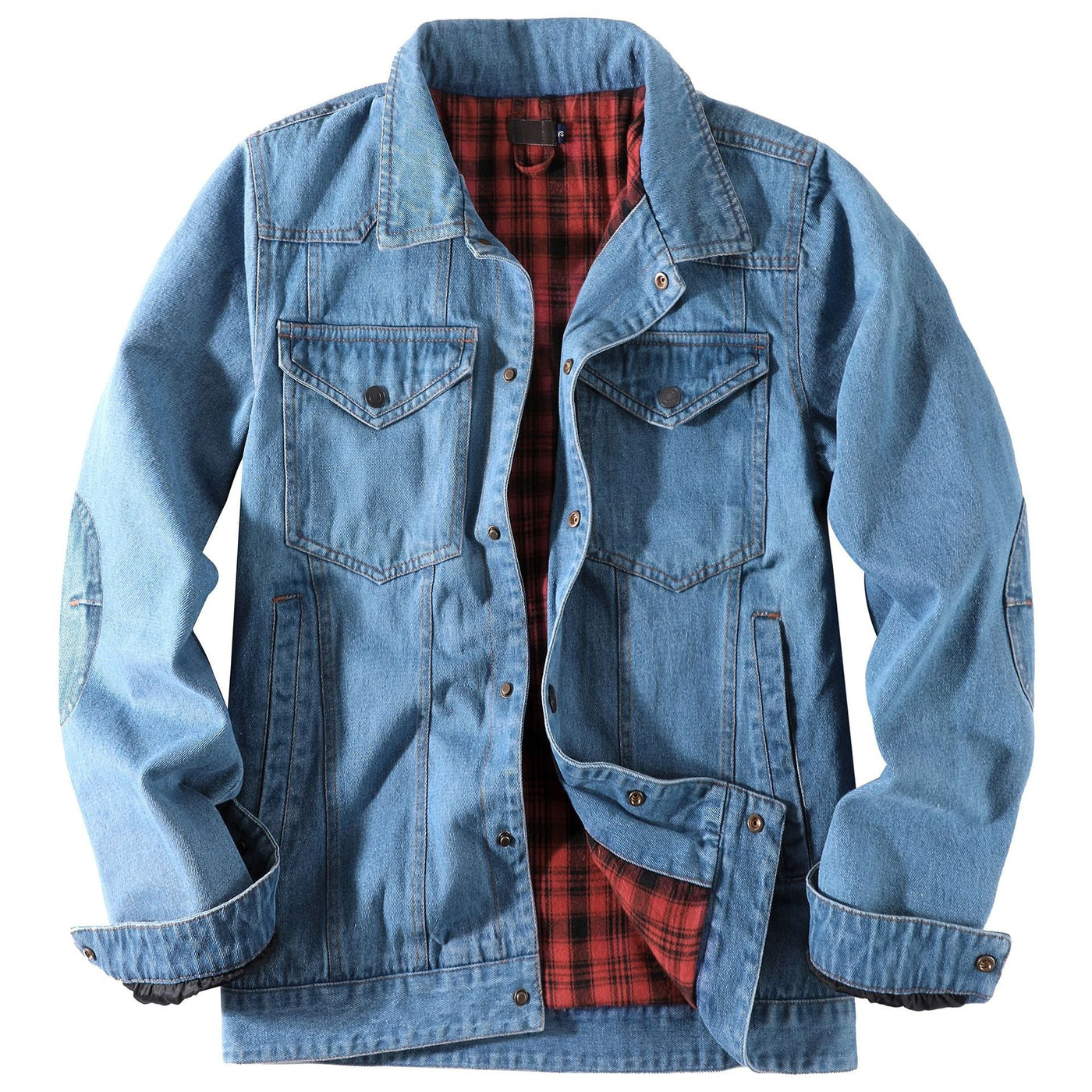 Stilvolle Knopfjacke für Herren