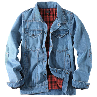 Stilvolle Knopfjacke für Herren