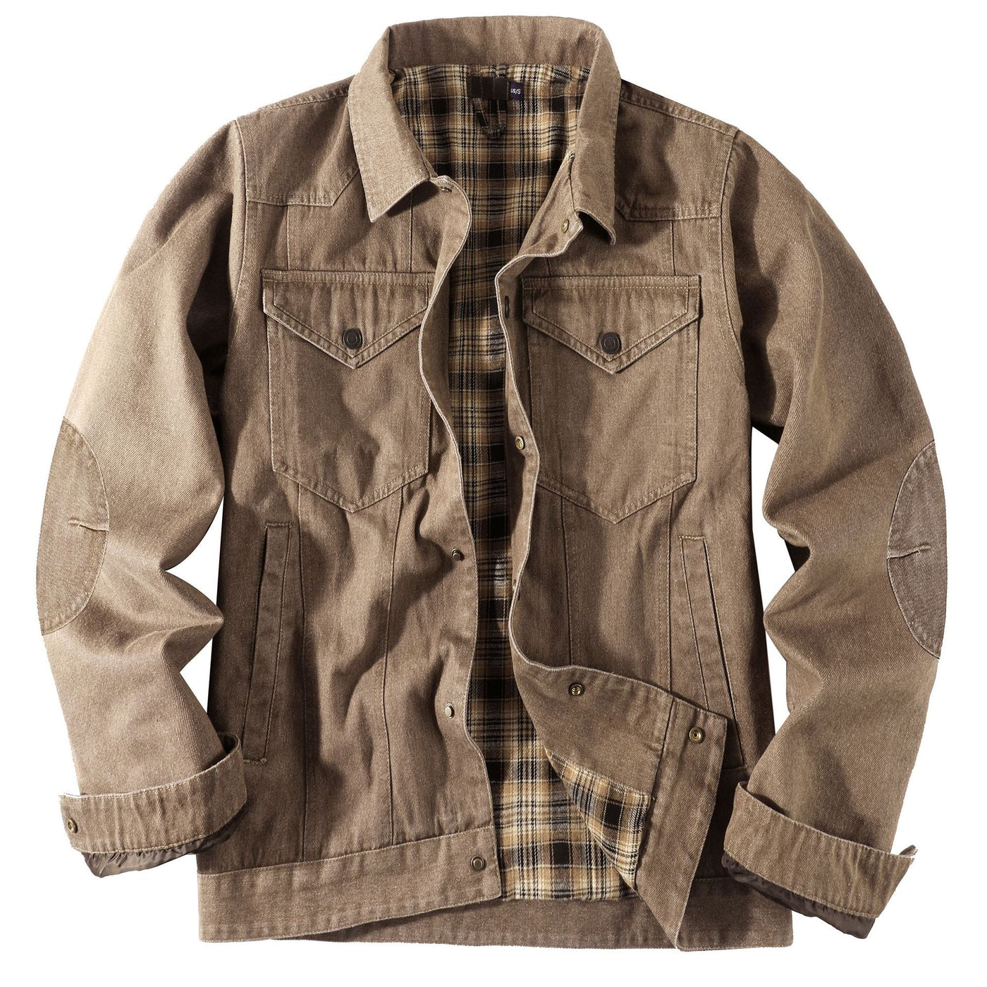 Stilvolle Knopfjacke für Herren