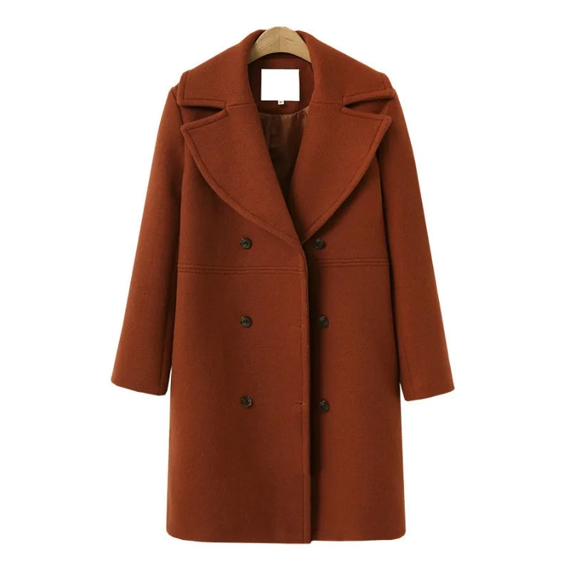 Shequita | Doppelreihige Blazer-Jacke