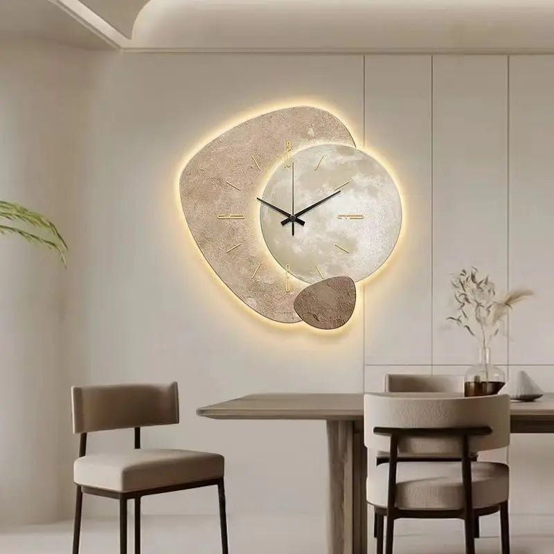 Minimalistische Wanduhr im skandinavischen Design - NordiqTime