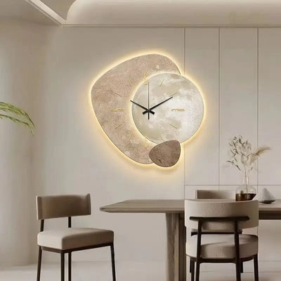 Minimalistische Wanduhr im skandinavischen Design - NordiqTime