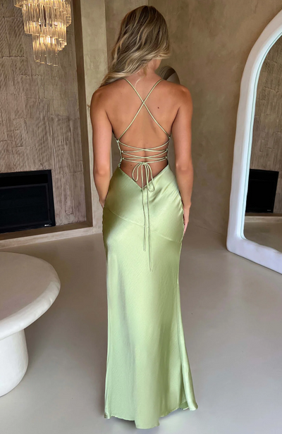 Seraphina - Maxikleid Oberschenkelhoher Schlitz