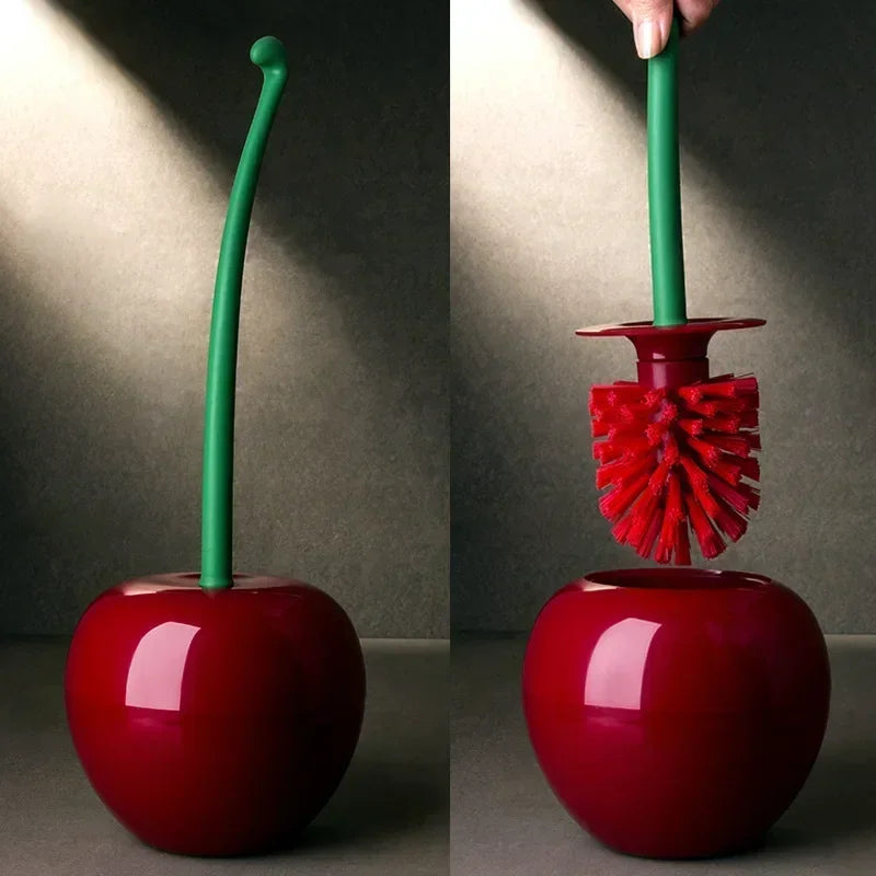 ToiletTart – Toilettenbürste Und Halter In Kirschform