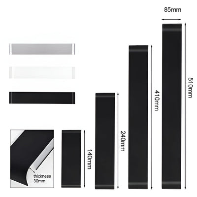 SleekShine Light - Moderne LED-Wandleuchte aus Metall