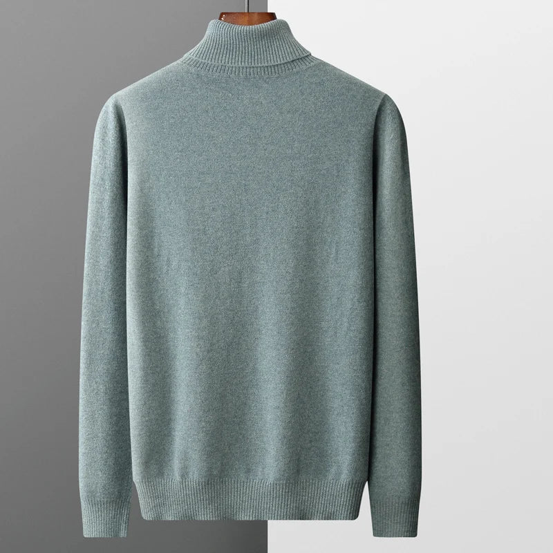 Adam - Klassischer Merino-Rollkragenpullover