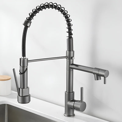 TwinStream Wasserhahn - Doppelter Auslauf Küchenarmatur