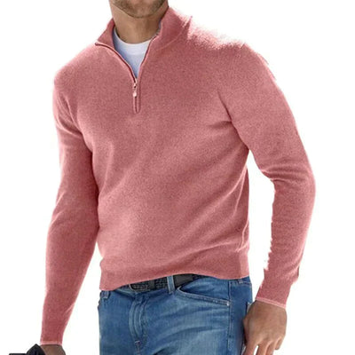 Tom Polo – stylischer reißverschlusspullover für herren (italienisches design)