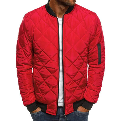 Dale | Baumwolljacke mit Rautenmuster
