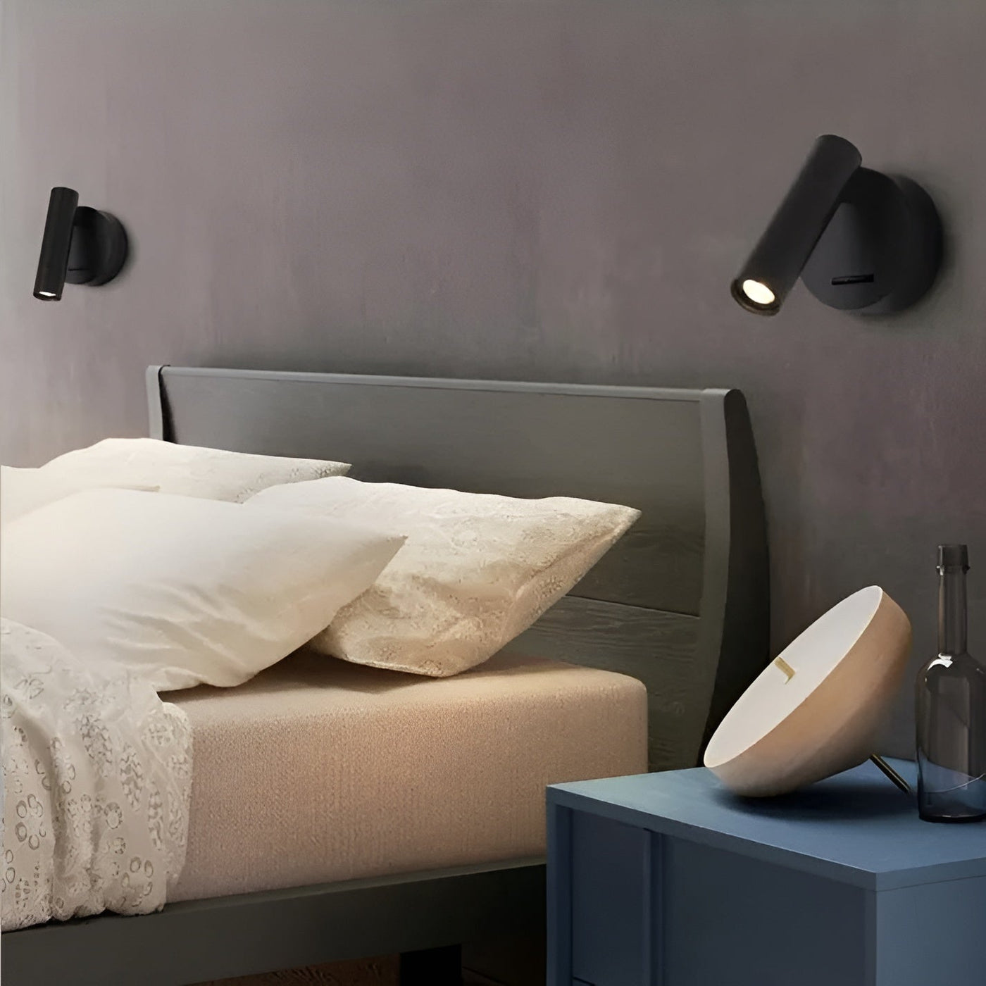 AetherArc Lampe - Verstellbare 360-Grad-Rotations-Wandlampe