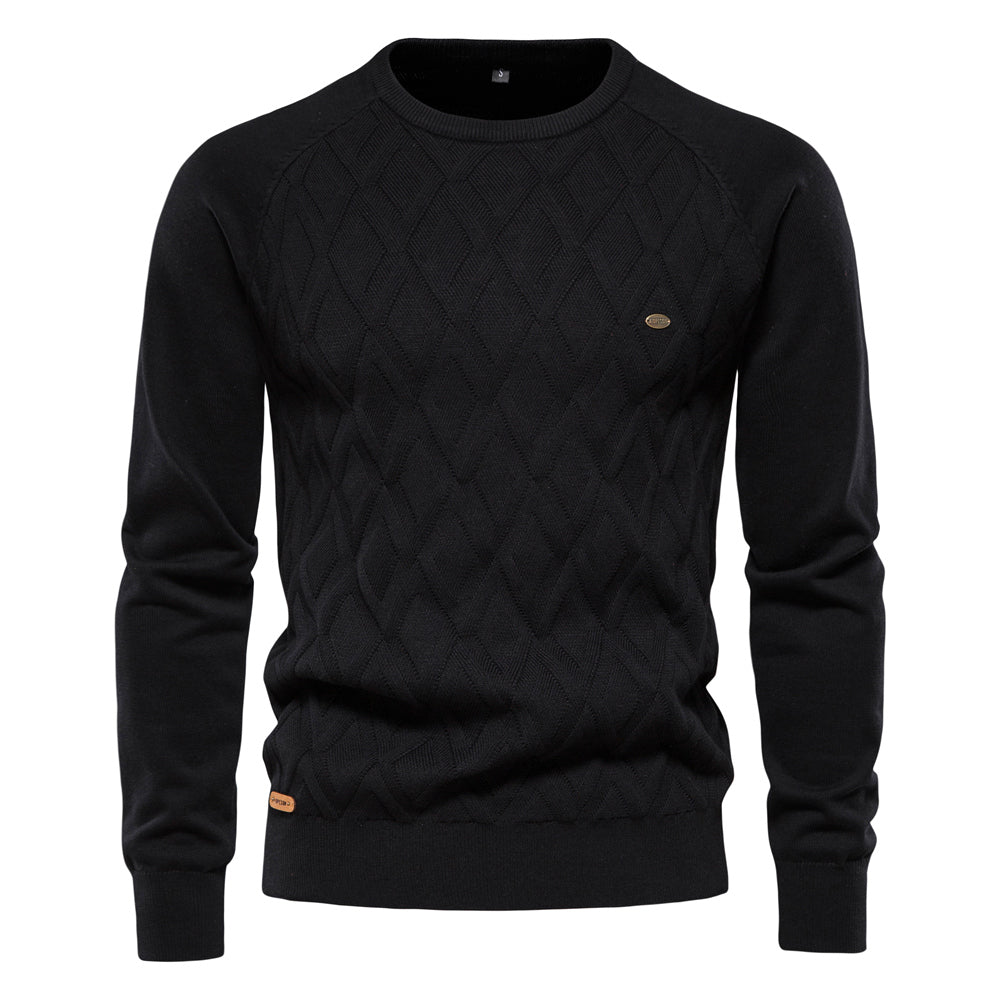 Strukturierter Pullover für Herren
