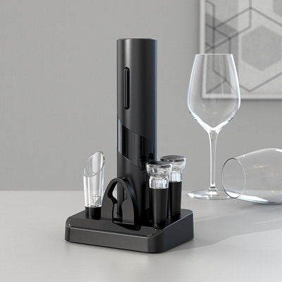 VinoLift Elektrisches Weinöffnerset – Mühelose Korkentfernung