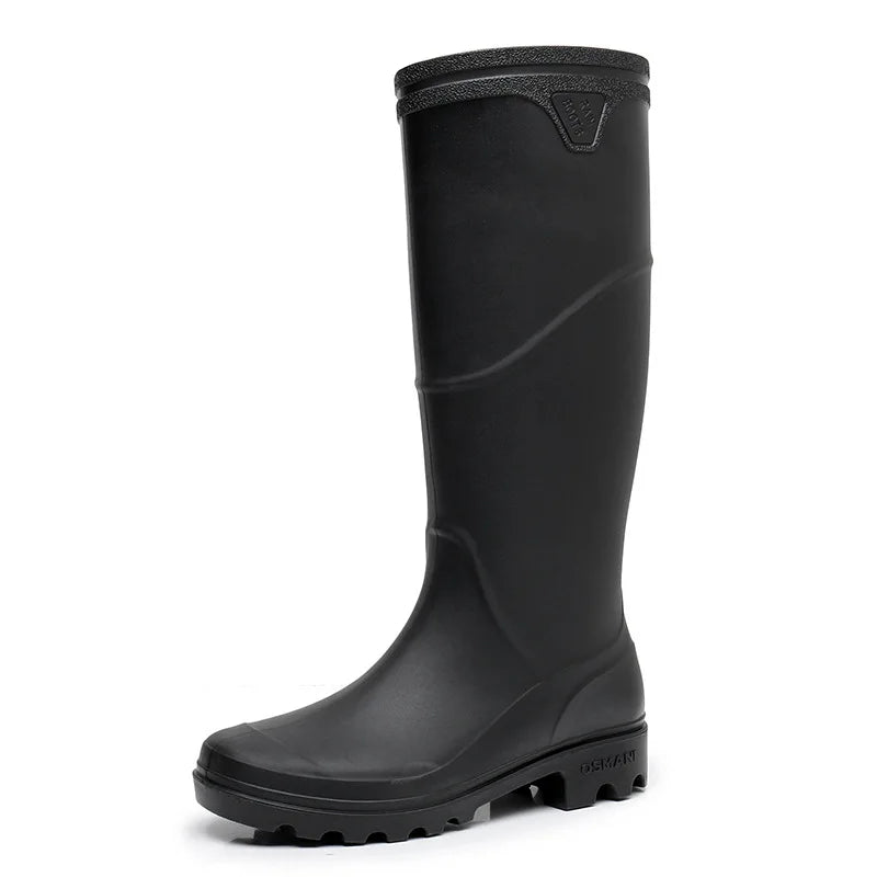 Herren Wasserdichte Gummistiefel | Schwarz