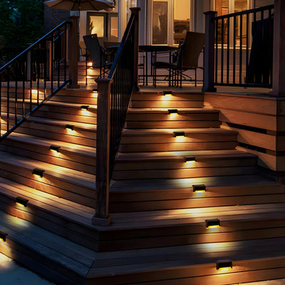 SolarGleam Light – Wasserdichtes Solar-Stufenlicht