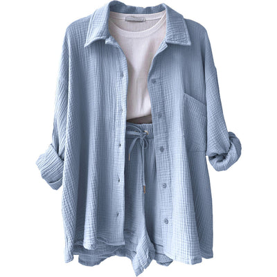 Trendige Baumwoll-Sommerhose für Damen – Faylin