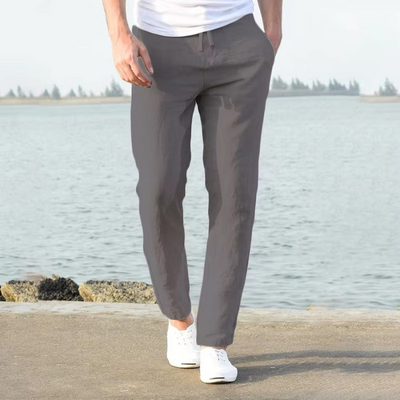 Stilvolle Leinen Hose Herren