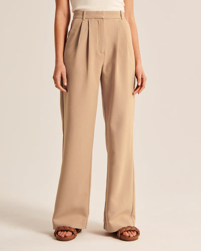 Stoffhose Damen Eleganter Schnitt Bequem