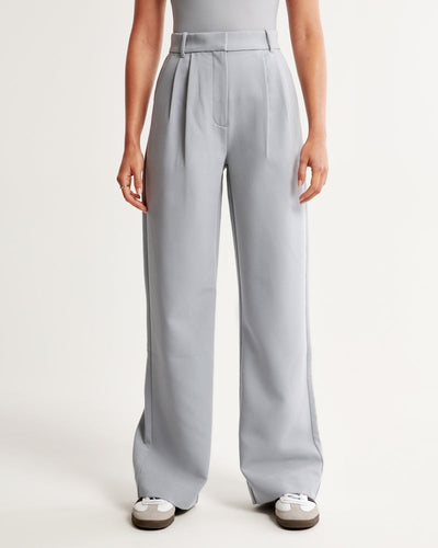 Stoffhose Damen Eleganter Schnitt Bequem