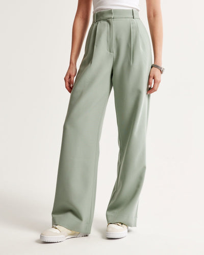 Stoffhose Damen Eleganter Schnitt Bequem