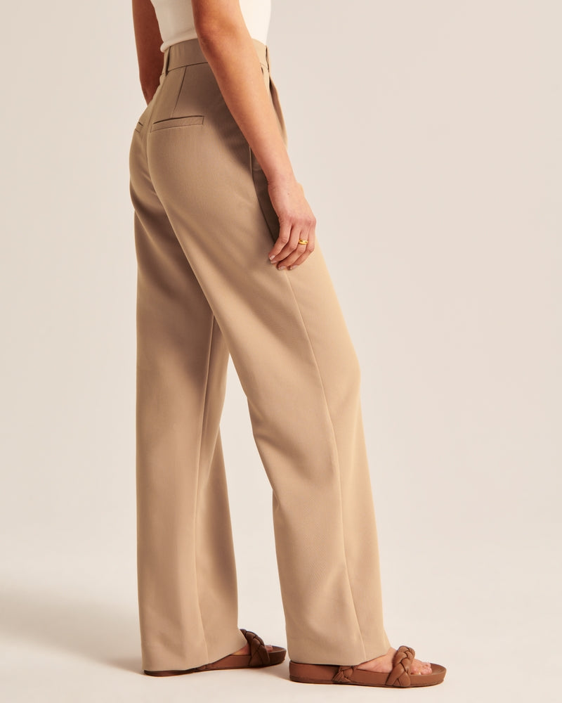 Stoffhose Damen Eleganter Schnitt Bequem