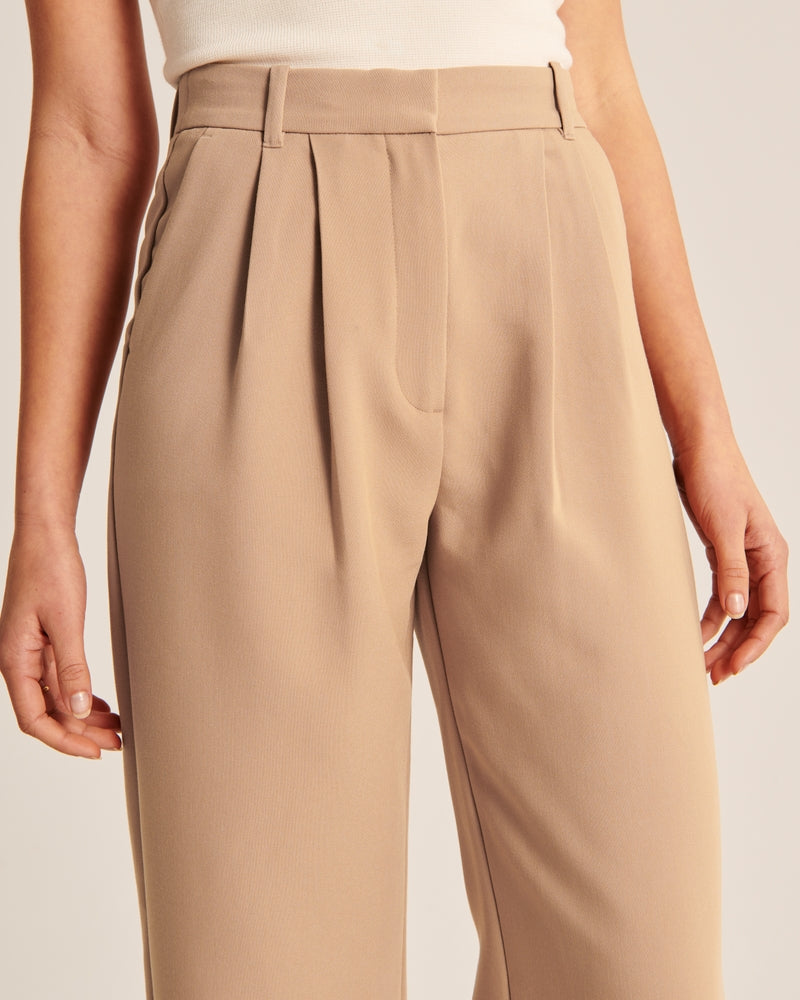 Stoffhose Damen Eleganter Schnitt Bequem