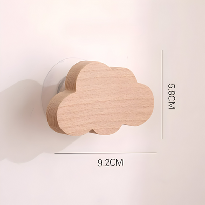 WoodWhimsy Hook - Tierförmiger Wandhaken aus Holz