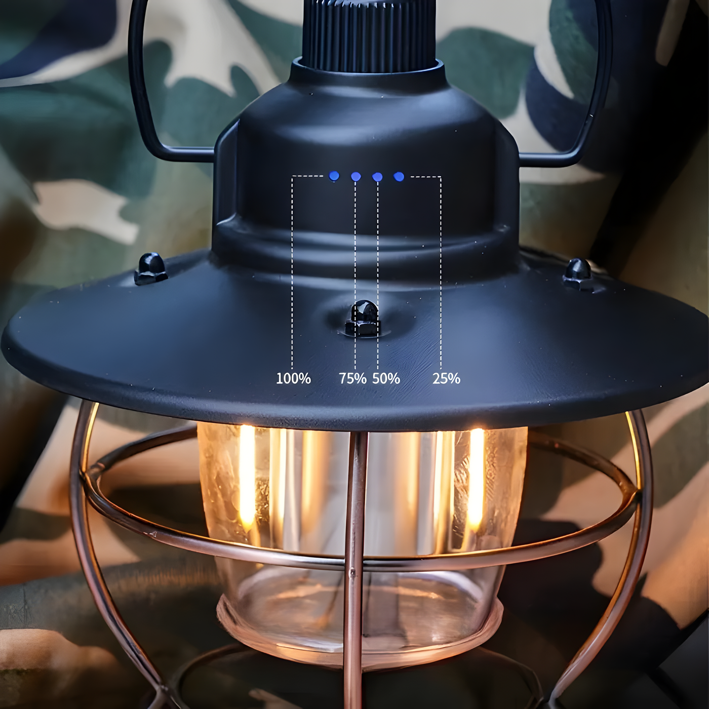 WildShine - Tragbare LED-Outdoor-Campingleuchte