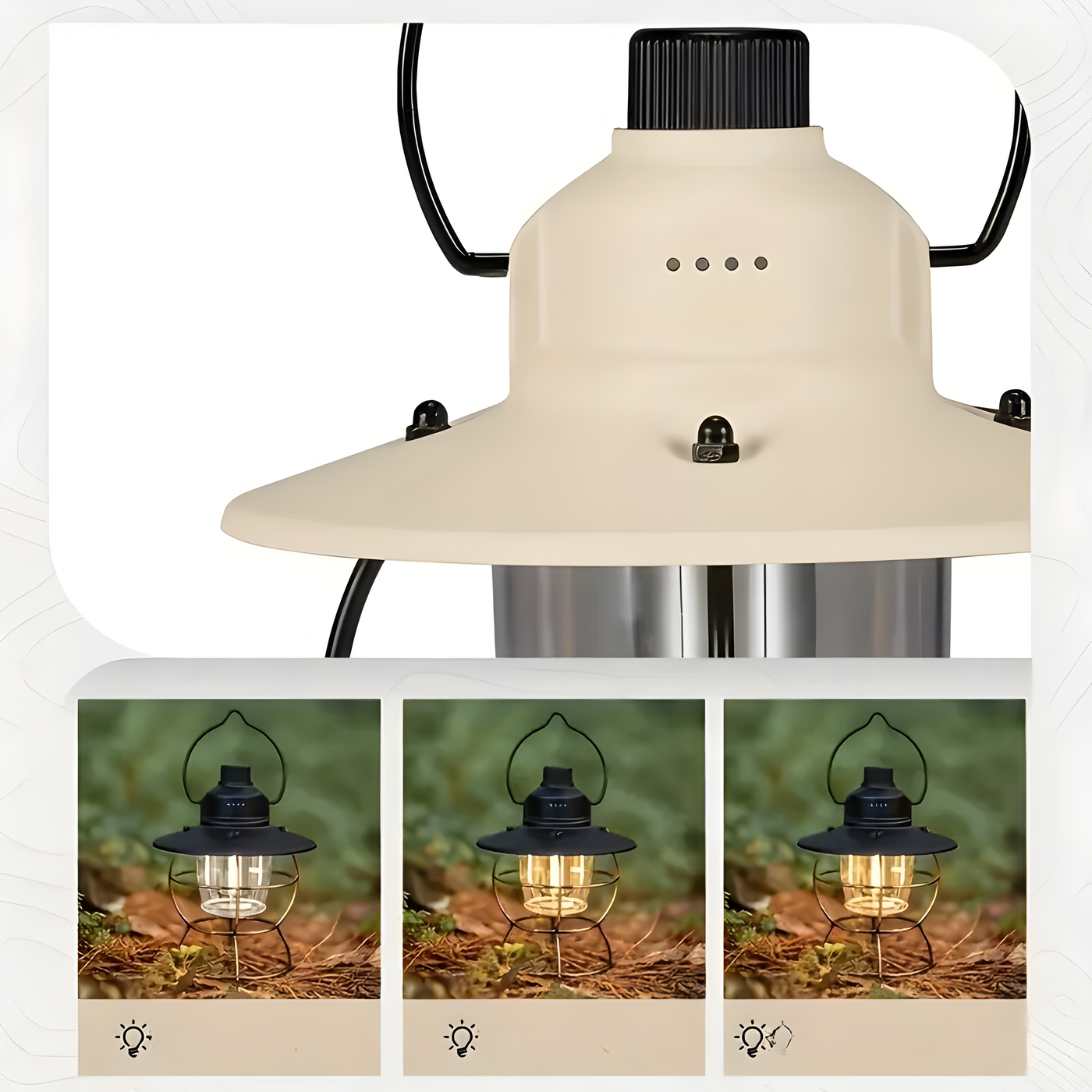 WildShine - Tragbare LED-Outdoor-Campingleuchte