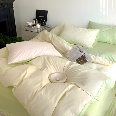 SunriseDream Set - Weich Duo Farbig Bettwaren-Set
