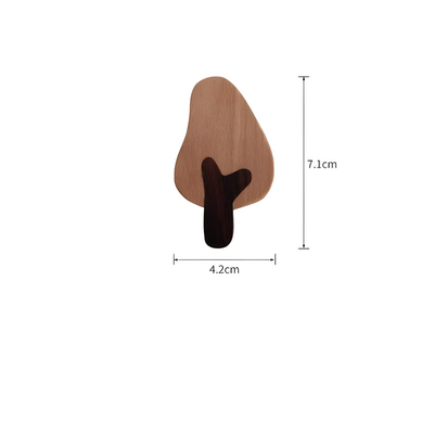 WoodWhimsy Hook - Tierförmiger Wandhaken aus Holz